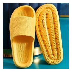 층간소음 걱정 싹! 라이프란스 쿠션 슬리퍼 옐로우 내돈내산 솔직 후기 (사무실 실내화 추천) 이미지