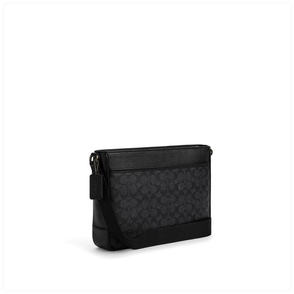 코치 District Crossbody Bag In Signature Canvas 이미지