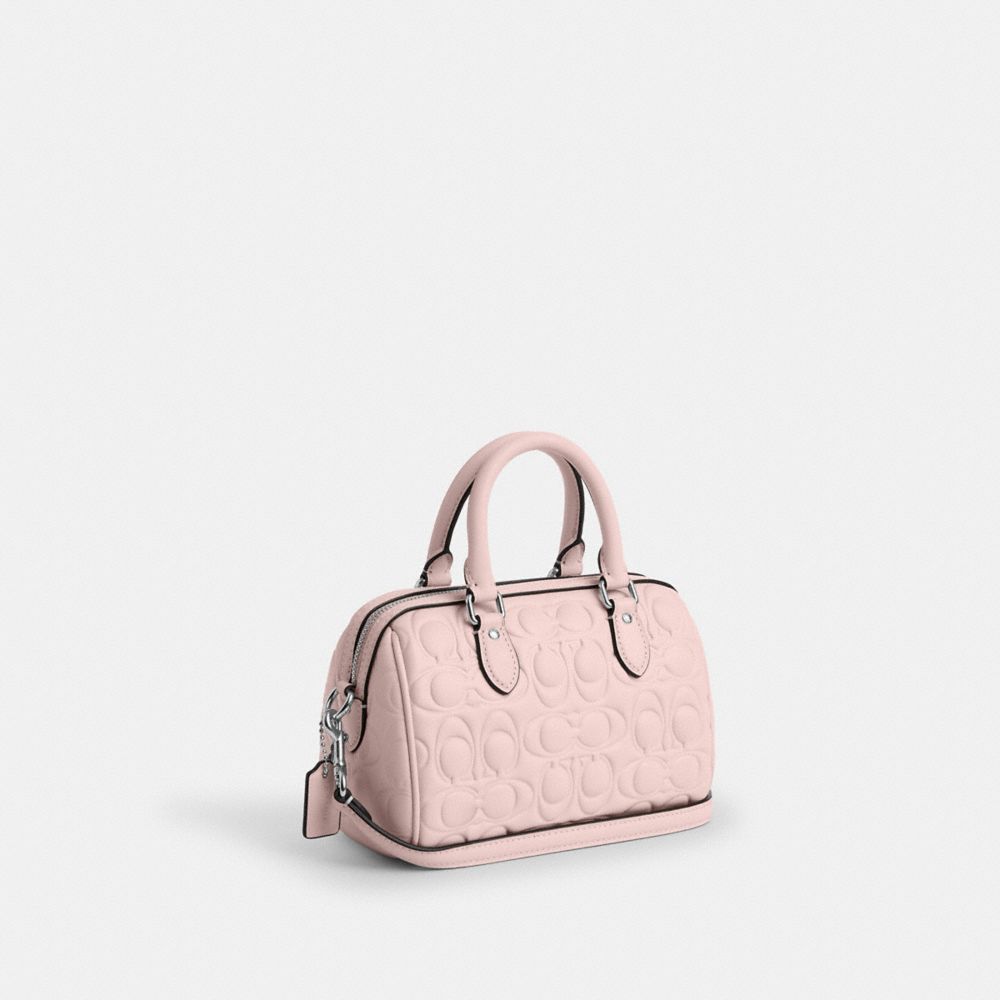 코치 Mini Rowan Crossbody Bag In Signature Leather 이미지
