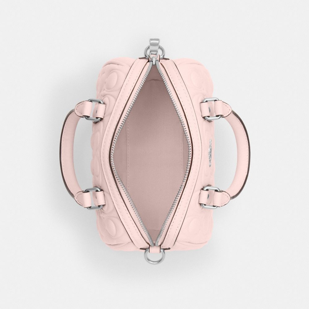 코치 Mini Rowan Crossbody Bag In Signature Leather 이미지