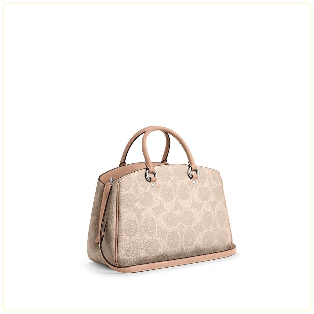 코치 Savannah Carryall Bag In Signature Canvas 이미지