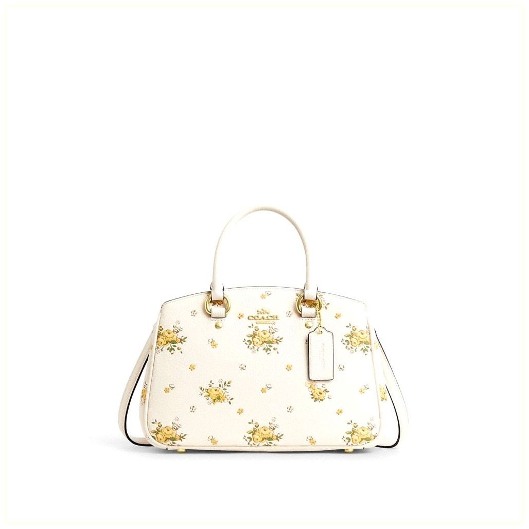 코치 Savannah Small Carryall Bag With Floral Print 이미지