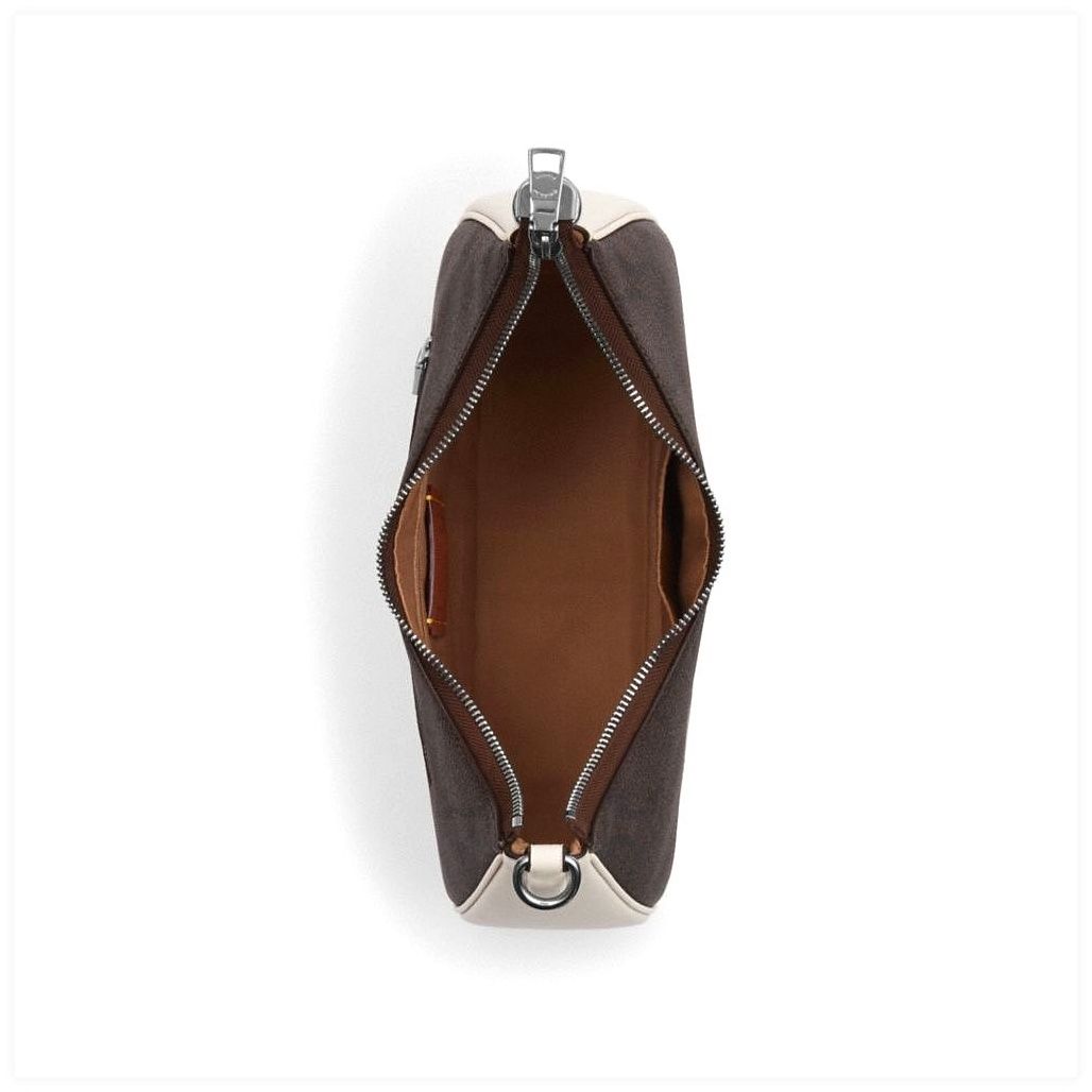 코치 Teri Hobo In Signature Canvas With Coach Graphic 이미지