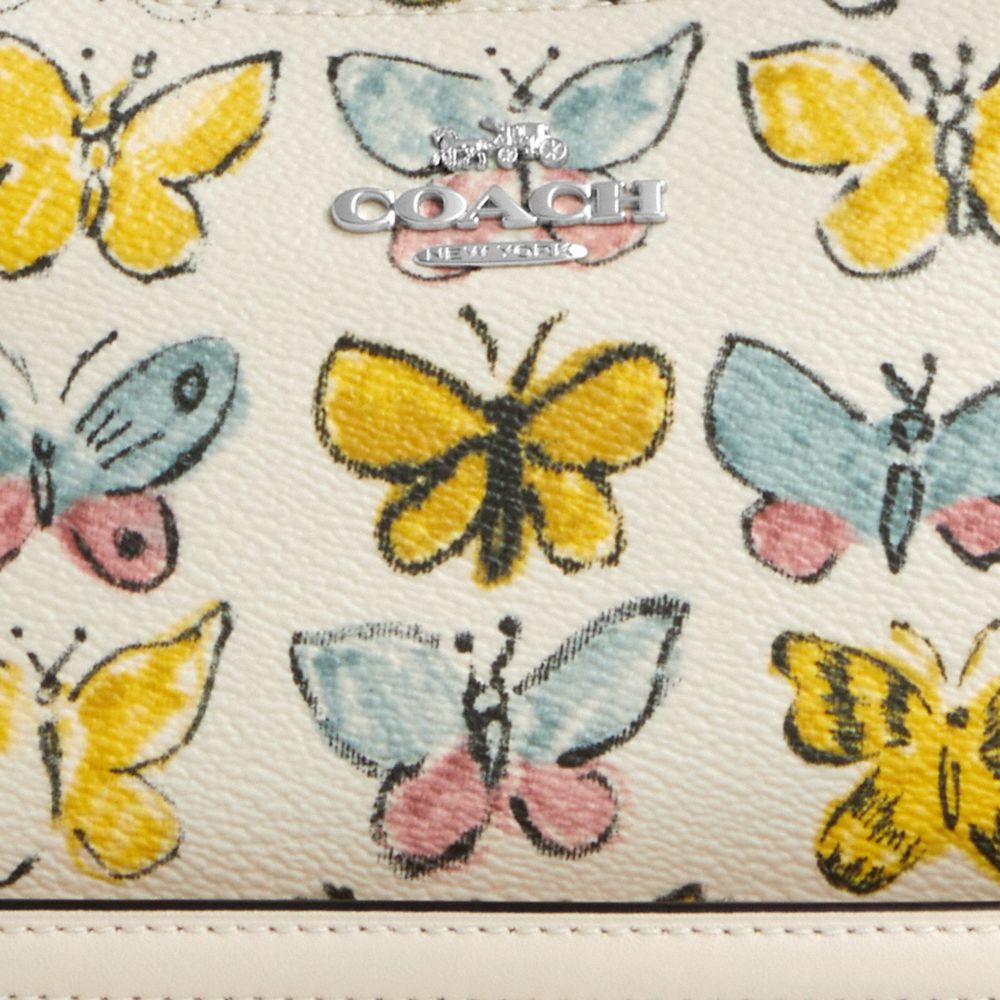 코치 Teri Mini Crossbody Bag With Butterfly Print 이미지