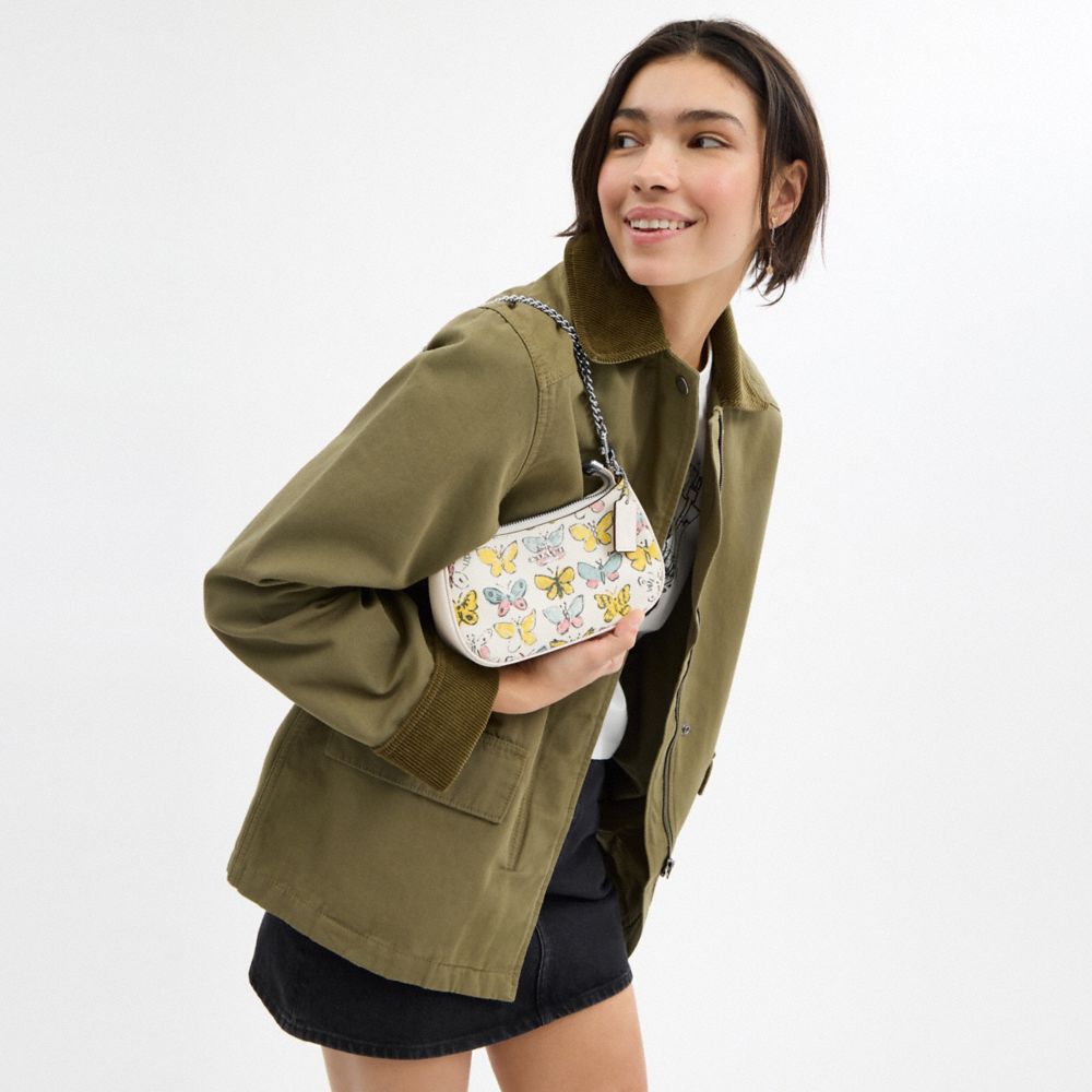 코치 Teri Mini Crossbody Bag With Butterfly Print 이미지