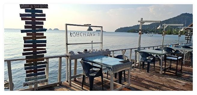 เกาะช้าง7 ร้านอาหารเกาหลี.kohchang7 seaview bungalow.태국꼬창7한식당.kohchag7 korean restaurant. 이미지