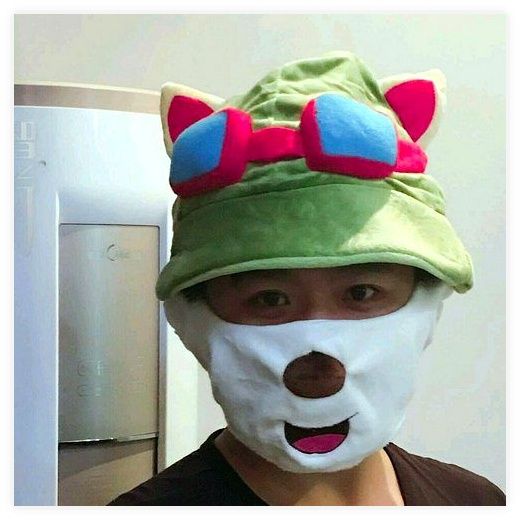 귀여운 롤 티모 모자(코스프레 커플 코스튬 할로윈), 모자(Free 사이... 이미지