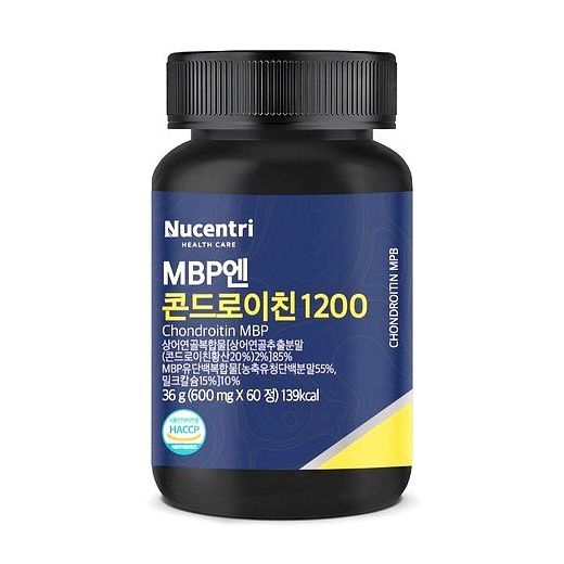 뉴센트리 콘드로이친 1200 MBP 식약처 HACCP 인증, 60정, 6개 이미지