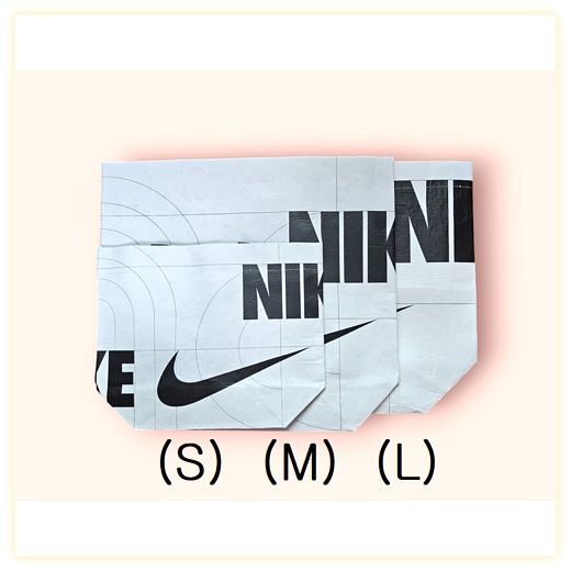 [당일출고] NIKE 나이키 정품 리유저블백 에코백 (S+M+L) 세트, 소, 1개 이미지