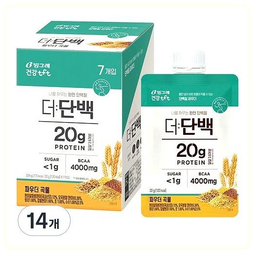 더단백 파우더 곡물 프로틴, 32g, 14개 이미지