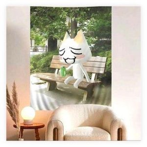 토로의 꿈결, 캔버스에 피어난 작은 행복 이미지