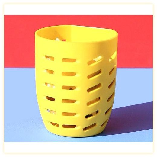 리빙크리에이터 국내제조 과일 샐러드 신선보관 지켜팟, 그린/옐로우, 1개 이미지