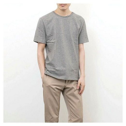 메르츠비슈바넨 오리지널 크루넥 반팔 티셔츠 215 5컬러, S, GREY MEL 이미지