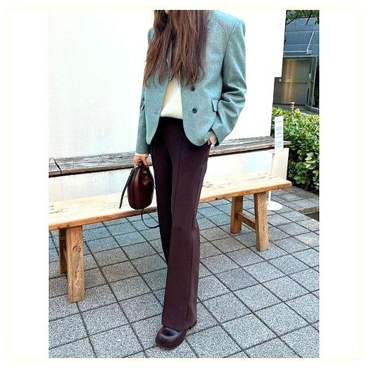 모어댄예스터데이 슬림 팬츠, M, 블랙 이미지