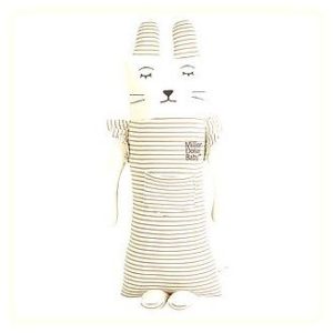 아기 꿀잠 보장 밀리언달러베이비 쿨쿨토 오가닉 애착인형 토끼 혼합색상 솔직 후기 및 장점 추천 이미지