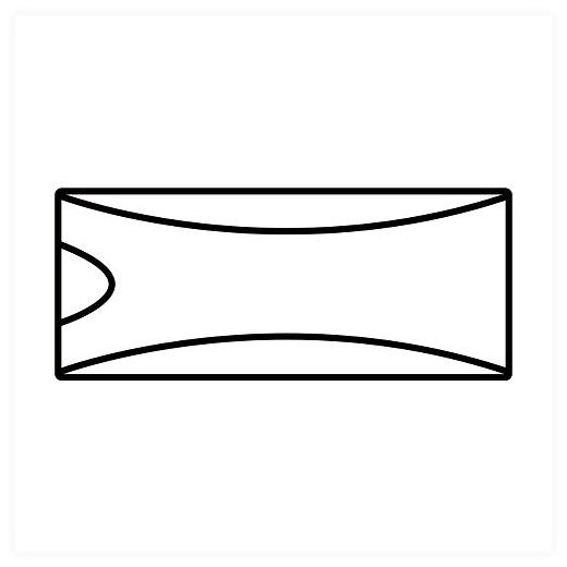 바오바오 캐럿 미니 17cm 호환 이너백 이세이미야케 CARAT BB33 AG610 전용 백인백, 1.2mm BLAC... 이미지