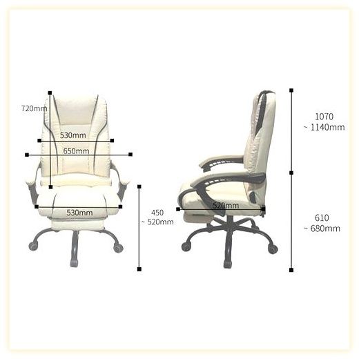 바이안 침대형 의자 K-008, 아이보리 이미지