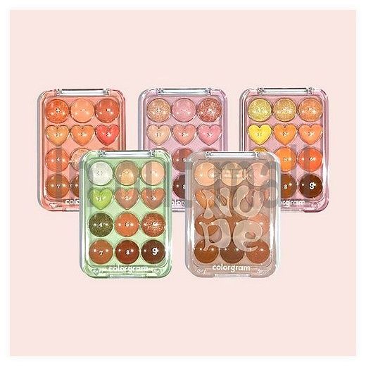 [본사정품] colorgram 컬러그램 눈토리얼 아이 팔레트 6 COLOR EyePallete, 07 누드더하기긱은..., 1개 이미지