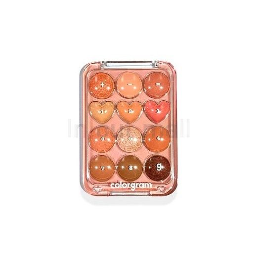 [본사정품] colorgram 컬러그램 눈토리얼 아이 팔레트 6 COLOR EyePallete, 07 누드더하기긱은..., 1개 이미지