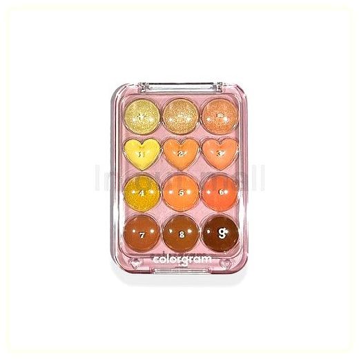 [본사정품] colorgram 컬러그램 눈토리얼 아이 팔레트 6 COLOR EyePallete, 07 누드더하기긱은..., 1개 이미지