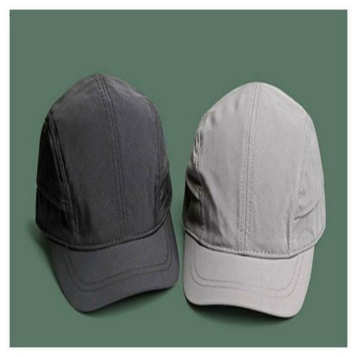 숏캡 숏챙모자 챙짧은 트레일 러닝 마라톤 대두 빅사이즈 모자 볼캡, 베이지, M (56-58CM..., 1개 이미지