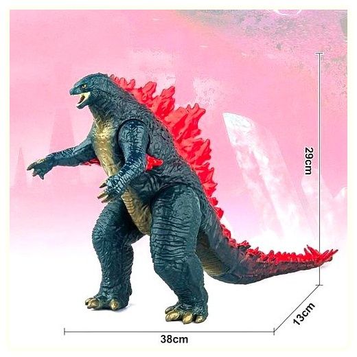 스컬크롤러 고질라 대 콩 피규어 뉴 엠파이어 킹 스카 액션 시모 몬스터 애니메이션 장난감 아이 선물, 1개 이미지
