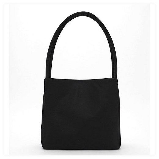 쓰리마인즈 TRM 리사이클 나일론 바스켓백 T14W, BLACK, W 23cm x H... 이미지