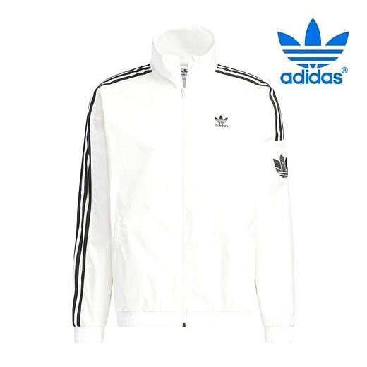 아디다스 자켓 D4- JI7535 RETRO TF JKT U 레트로 트레포일 재킷 젠더 뉴트럴, 2XL 이미지