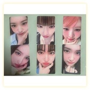 아이브 얼빡포카 6장 세트 아이엠 위드뮤 미공포 유광 포토카드 리뷰 : 다이브 심쿵! 고화질 얼빡샷 & 착한 가격! (+적립금 정보) 이미지