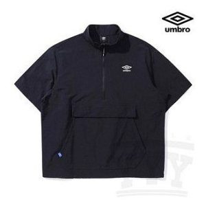 엄브로 클래식 반팔 아노락 블랙 UP223CWT42 여름 바람막이 추천 코디 및 사이즈팁 이미지