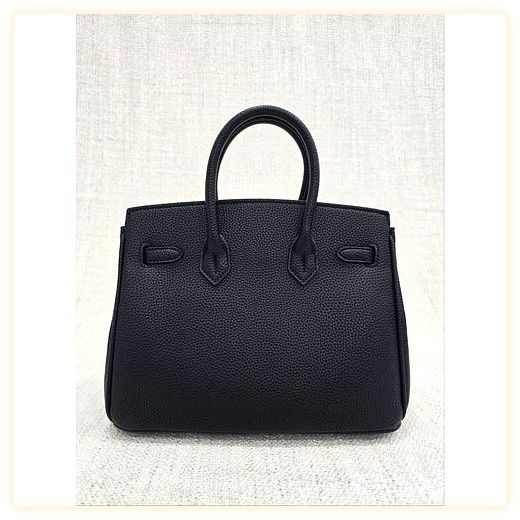 월마트 워킨백 (Wirkin Bag) 명품 감성 프리미엄 가죽 토트백, 블랙-소(금장) 이미지