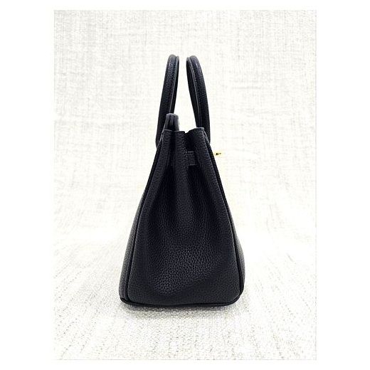 월마트 워킨백 (Wirkin Bag) 명품 감성 프리미엄 가죽 토트백, 블랙-소(금장) 이미지