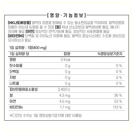 종근당 혈행건강엔 나토키나제 영양제, 30정, 2개 이미지