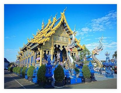 청색사원 (왓렁쓰아뗀) 이미지