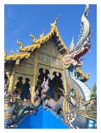 청색사원 (왓렁쓰아뗀) 이미지