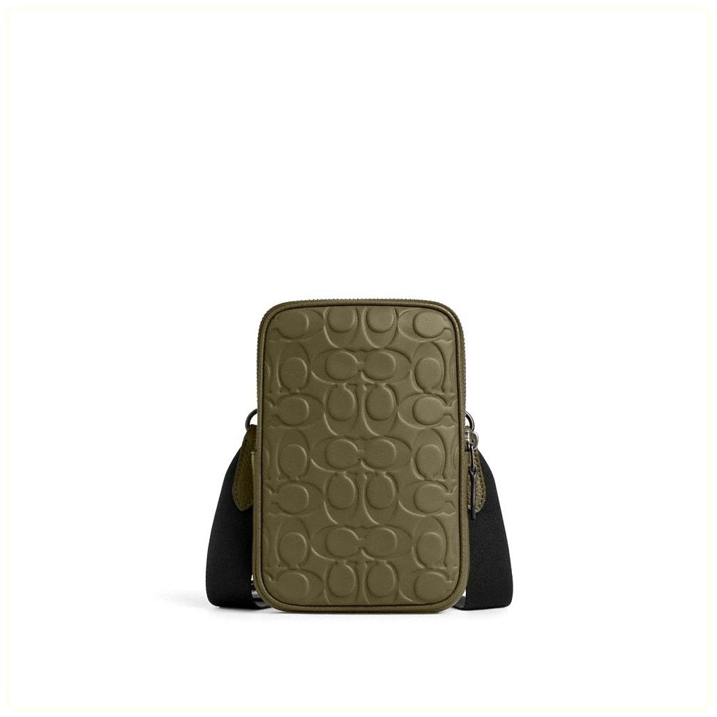 코치 Aden Crossbody Bag In Signature Leather 이미지