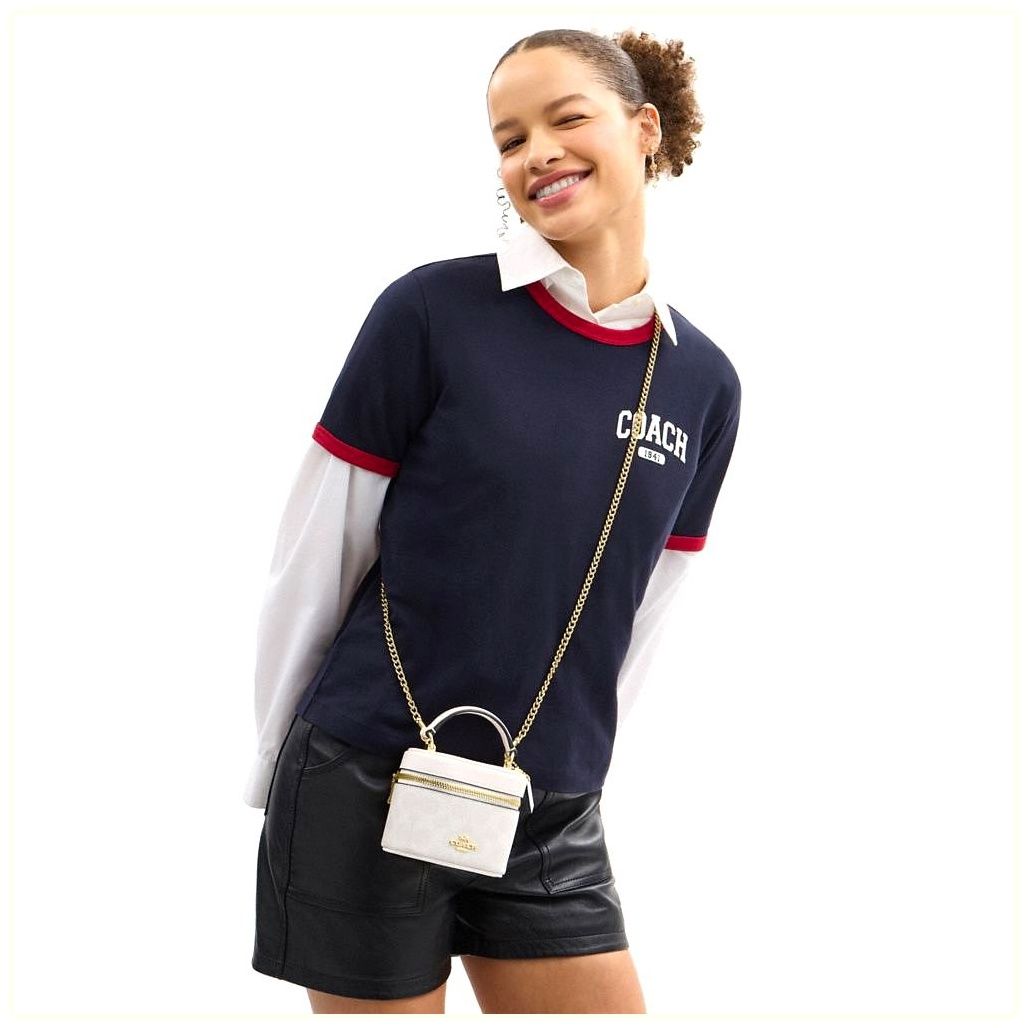 코치 Ava Crossbody Bag In Signature Canvas 이미지