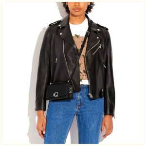 코치 밴디트 크로스바디 CD724 실버 블랙 미니백 50% 할인 득템 후기 젊은 여성 추천 데일리백 Coach Bandit Crossbody Bag 이미지