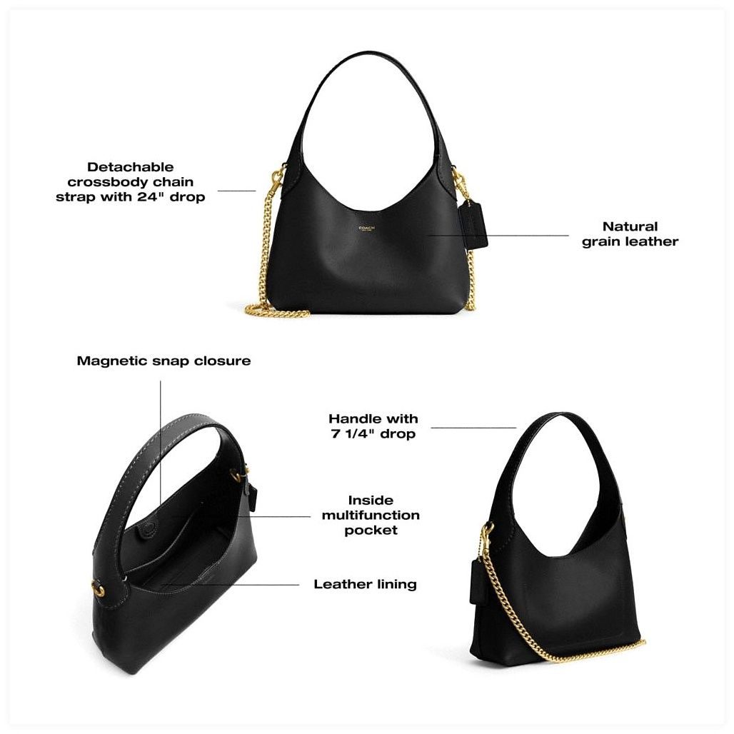 코치 Brooklyn Shoulder Bag 23 이미지