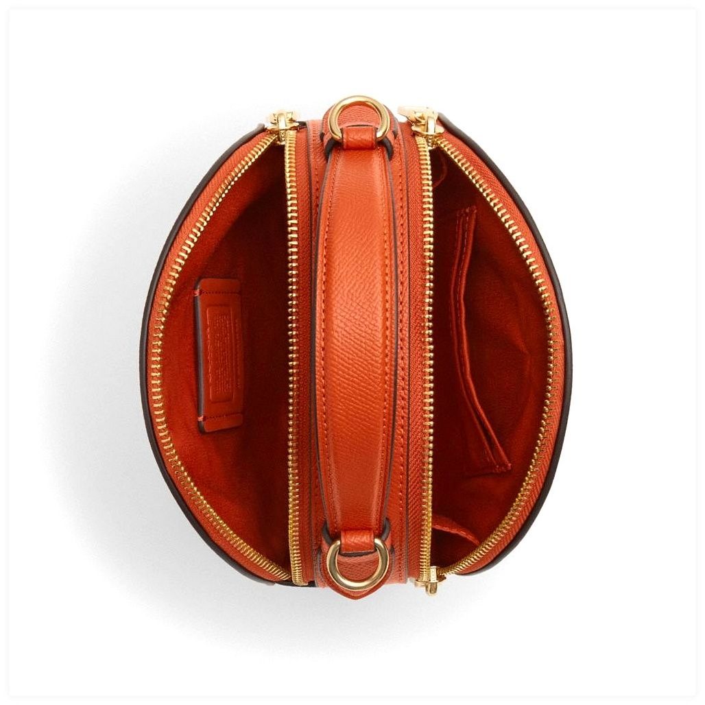 코치 Canteen Crossbody Bag With Halloween Pumpkin Print 이미지