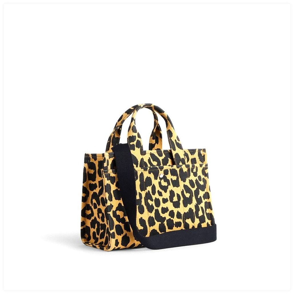 코치 Cargo Tote Bag 26 With Leopard Print 이미지