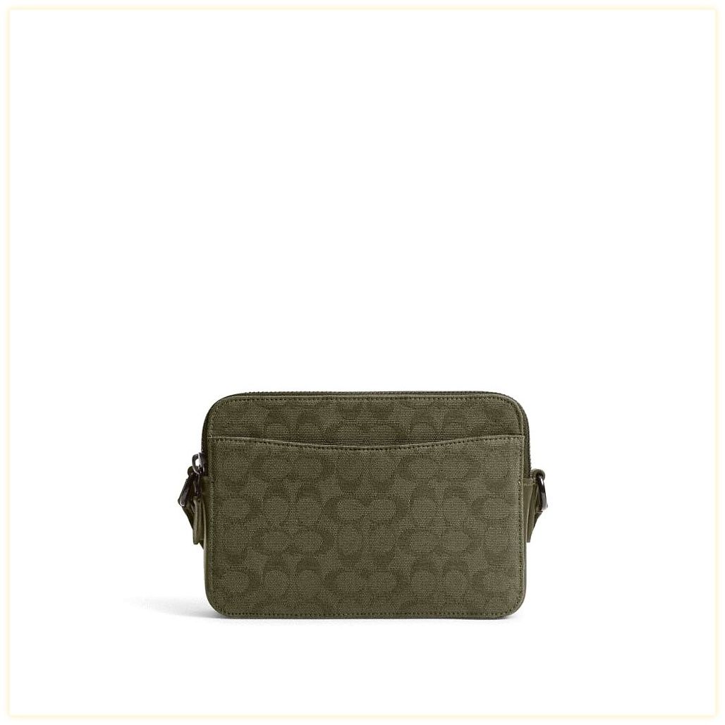 코치 Charter Crossbody Bag 24 In Signature Canvas Jacquard 이미지