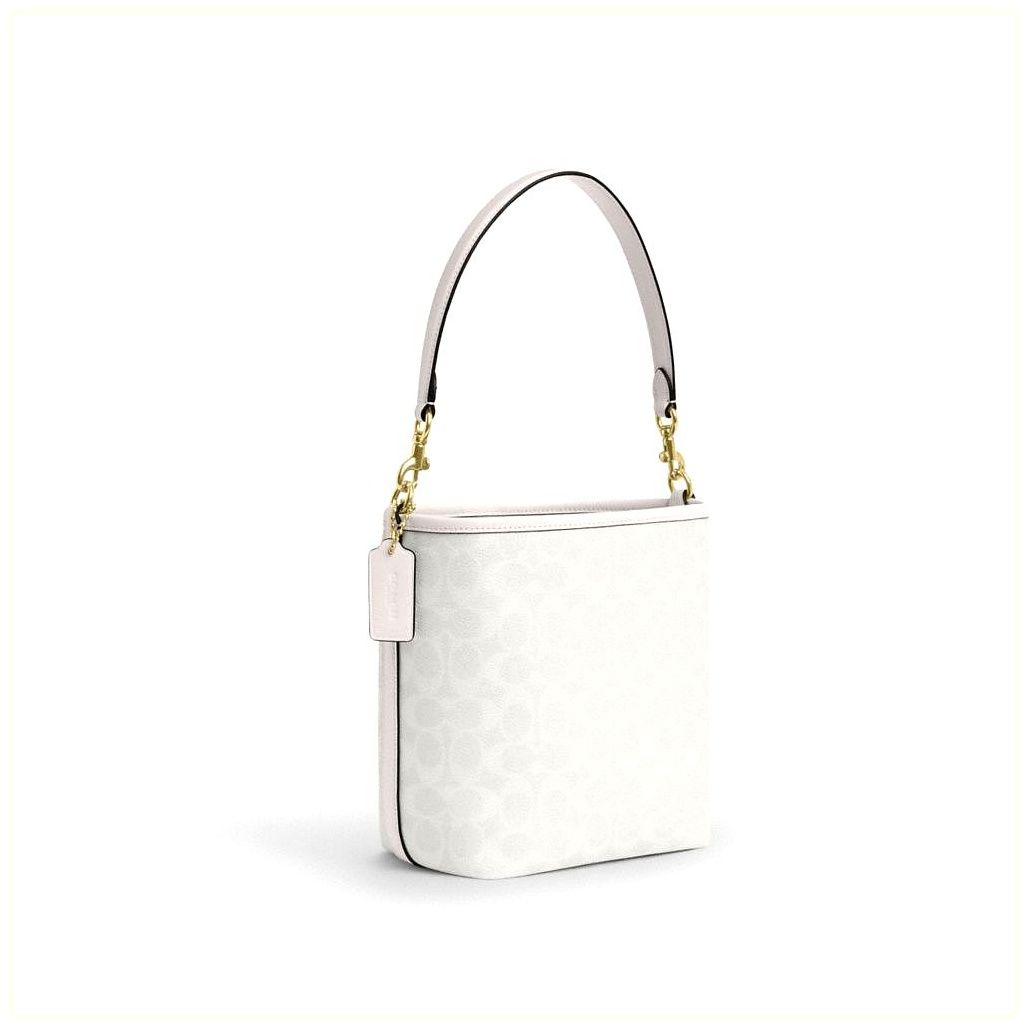 코치 City Bucket Bag In Signature Canvas 이미지