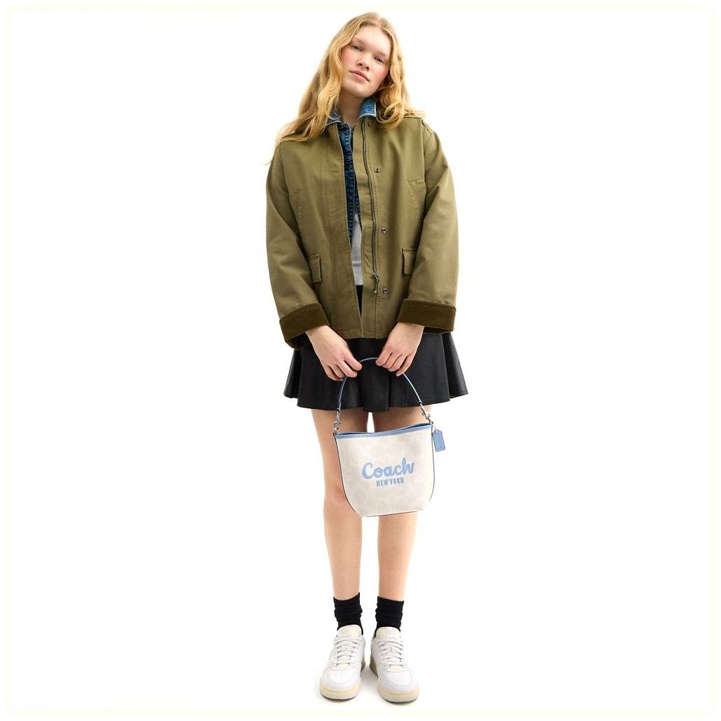 코치 City Bucket Bag With Coach Graphic 이미지