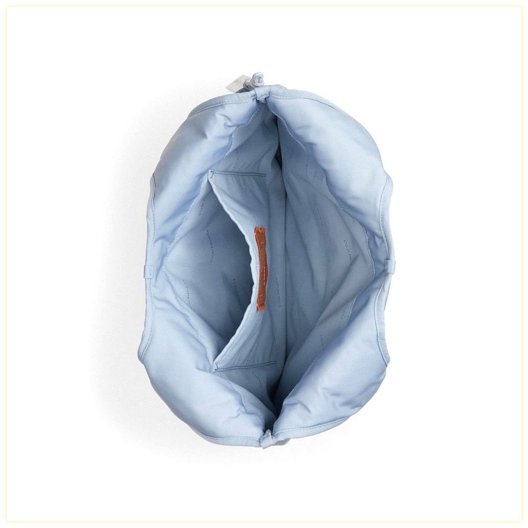 코치 Coachtopia Loop Flat Tote In Recycled Polyester With Cloud Quilting 이미지