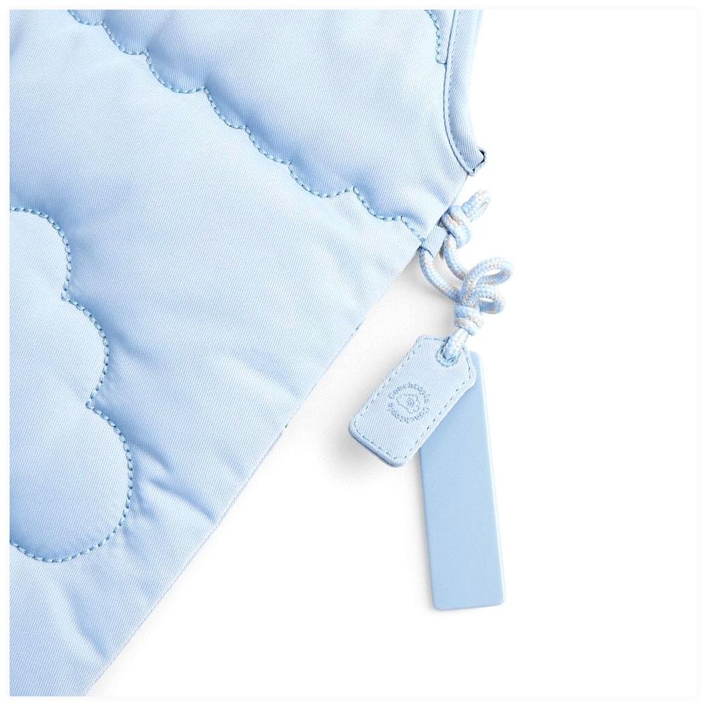 코치 Coachtopia Loop Flat Tote In Recycled Polyester With Cloud Quilting 이미지