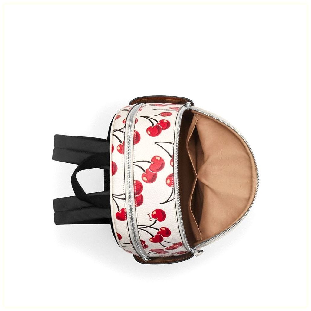 코치 Court Backpack With Cherry Print 이미지