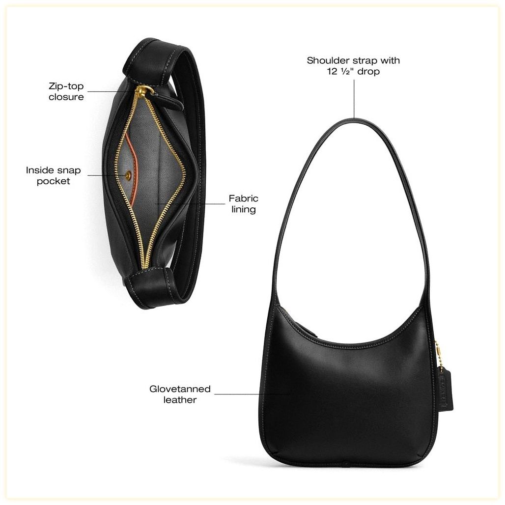 코치 Curve Zip Bag 이미지