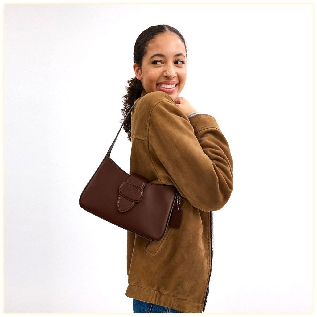 코치 Eliza Shoulder Bag With Zipper Closure 이미지