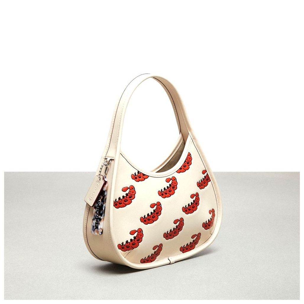 코치 Ergo Bag In Coachtopia Leather With Sleepy Caterpillar Print 이미지